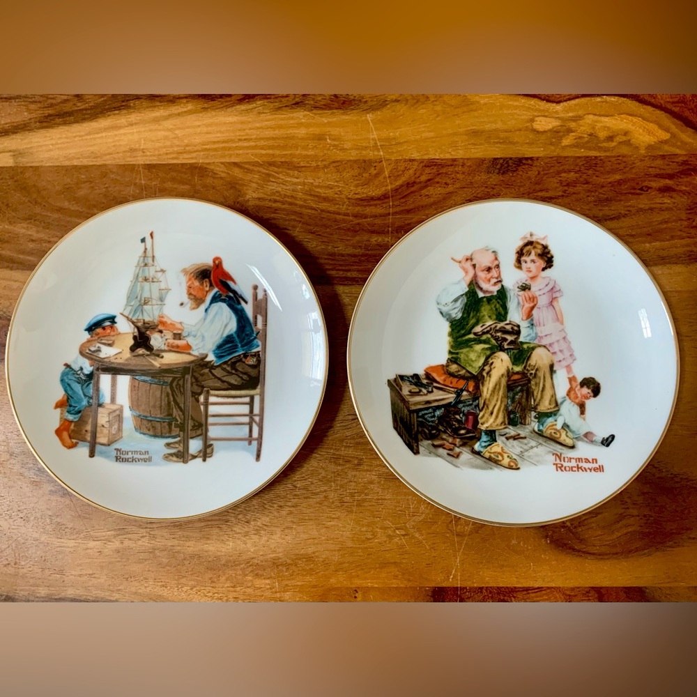 Norman Rockwell Collector’s 1984 Plates